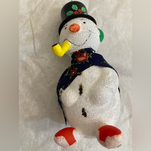 Soffieria De Carlini Italy vintage snowman ornament - Picture 5 of 5